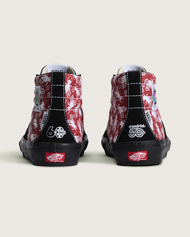Van Doren Approved x Madrid Skateboards Skate Sk8-Hi Shoe