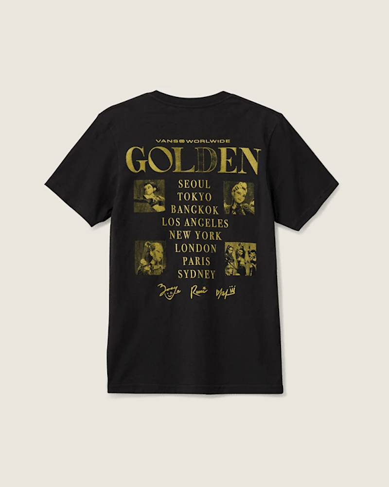 KPop Demon Hunters x Vans Kids Takedown Tour T-Shirt