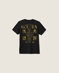 KPop Demon Hunters x Vans Little Kids Takedown Tour T-Shirt