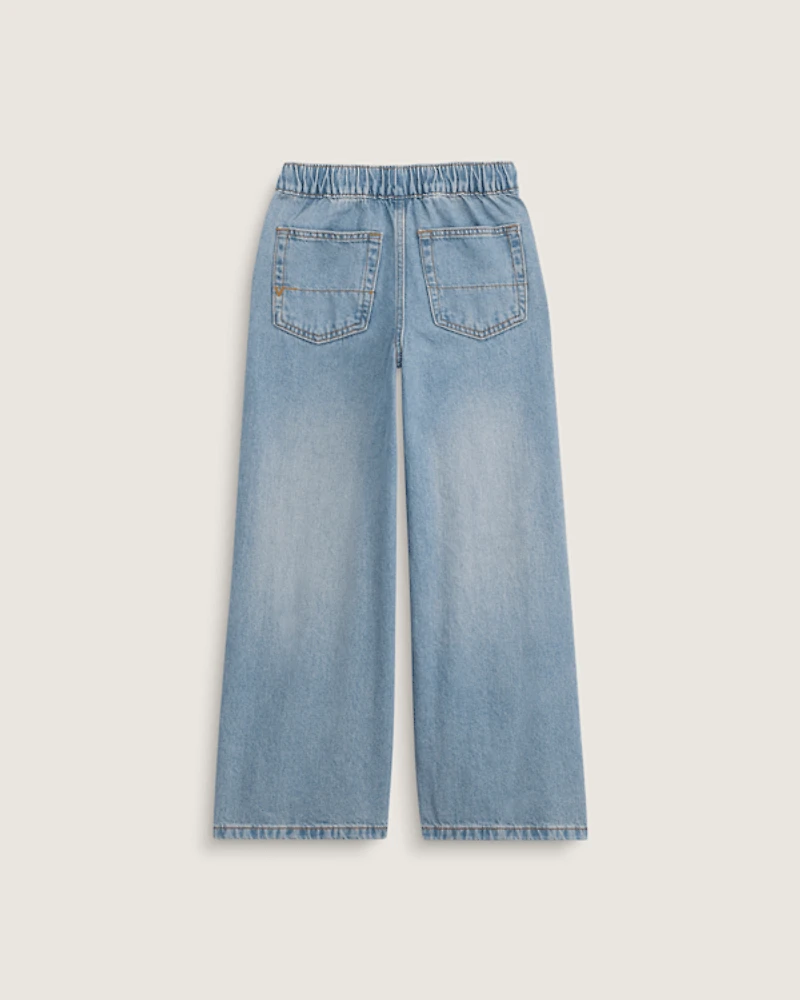 Kids Judy Denim Elastic Waist Pants