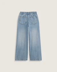 Kids Judy Denim Elastic Waist Pants