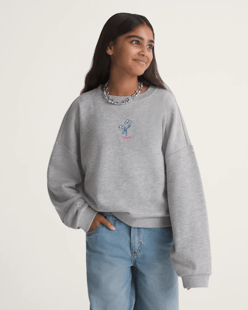 Kids Kohana Slouchy Crew Sweatshirt