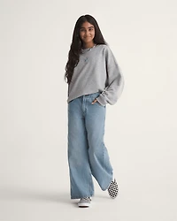 Kids Judy Denim Elastic Waist Pants