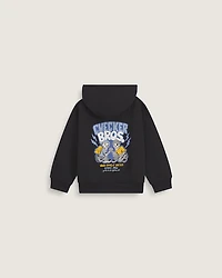 Little Kids Checker Bros Zip Hoodie Set