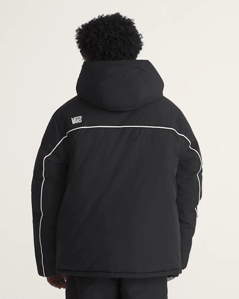 90's Big Block Hooded Puffer Jacket