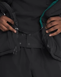 90's Big Block Hooded Puffer Jacket