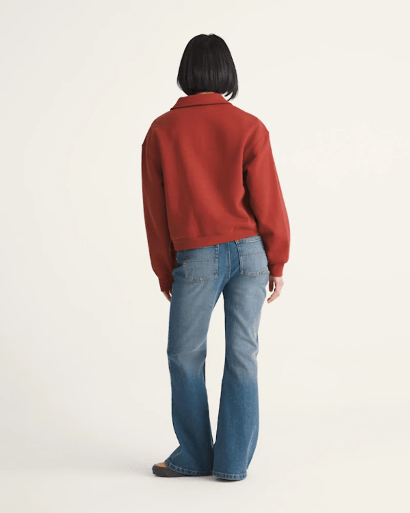 Check-5 Low Rise Boot Cut Pants