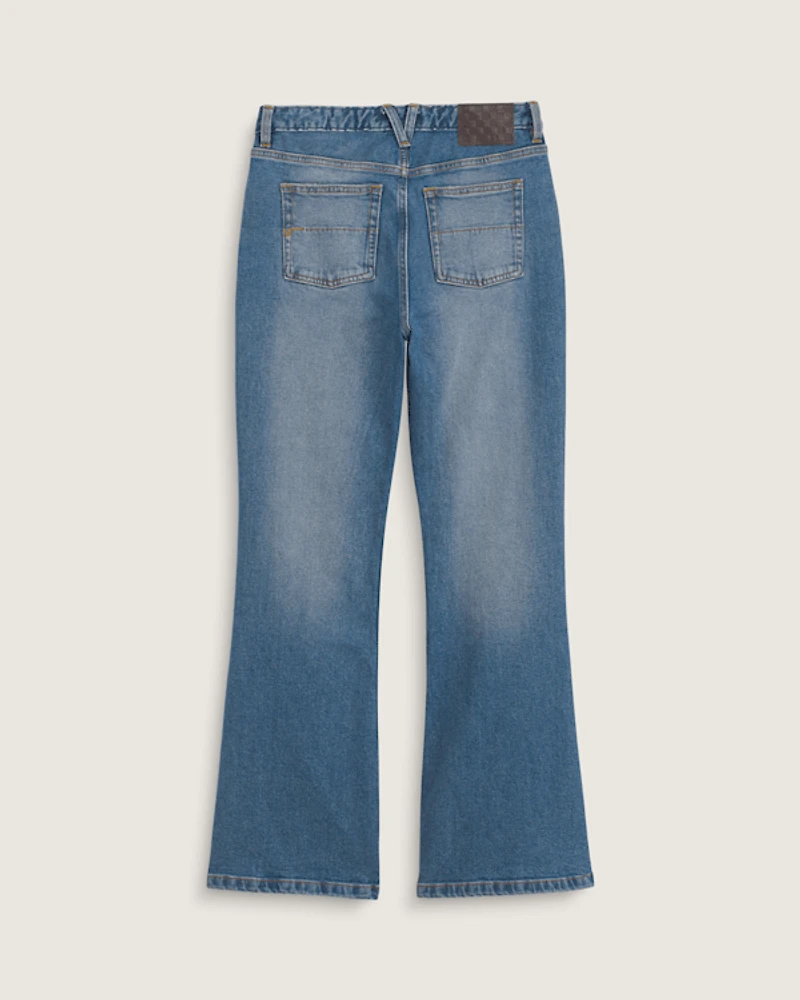 Check-5 Low Rise Boot Cut Pants