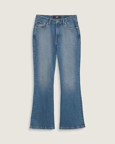 Check-5 Low Rise Boot Cut Pants