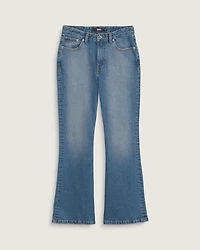 Check-5 Low Rise Boot Cut Pants