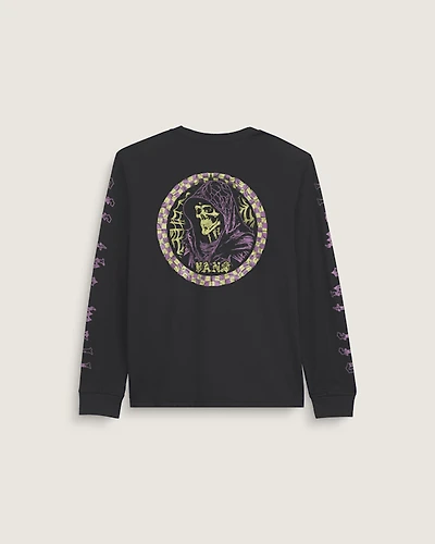 Kids Webbed Reaper Long Sleeve T-Shirt