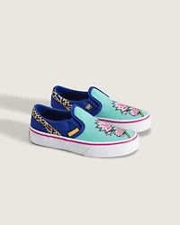 KPop Demon Hunters x Vans Little Kids Classic Slip-On Shoe
