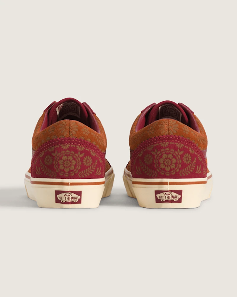 Old Skool Dia De Los Muertos Shoe