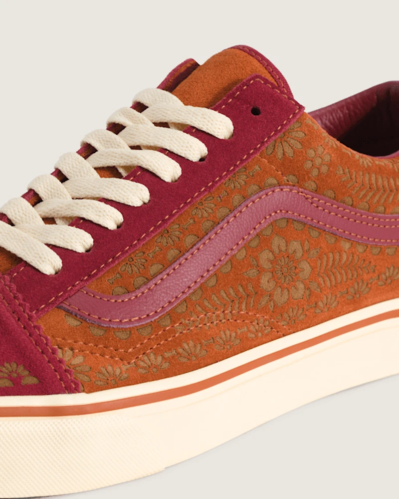 Old Skool Dia De Los Muertos Shoe
