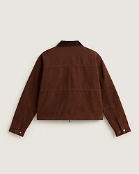 Nicola Cropped Chore Canvas Jacket