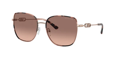 Michael Kors Woman Rose Gold, Pink Tortoise