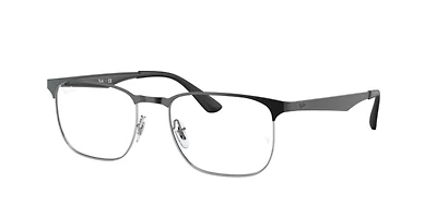 Ray-Ban Unisex Black On Silver
