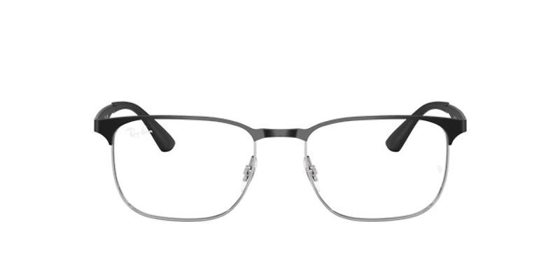 Ray-Ban Unisex Black On Silver