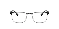 Ray-Ban Unisex Black On Silver
