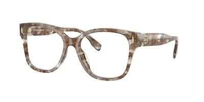 Tory Burch Woman Crystal Brown Tortoise
