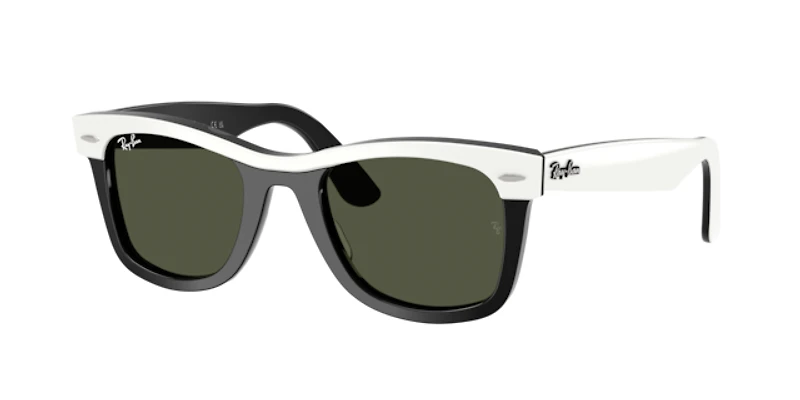 Ray-Ban Unisex White On Black