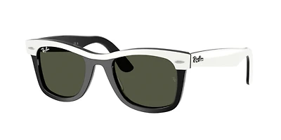 Ray-Ban Unisex White On Black