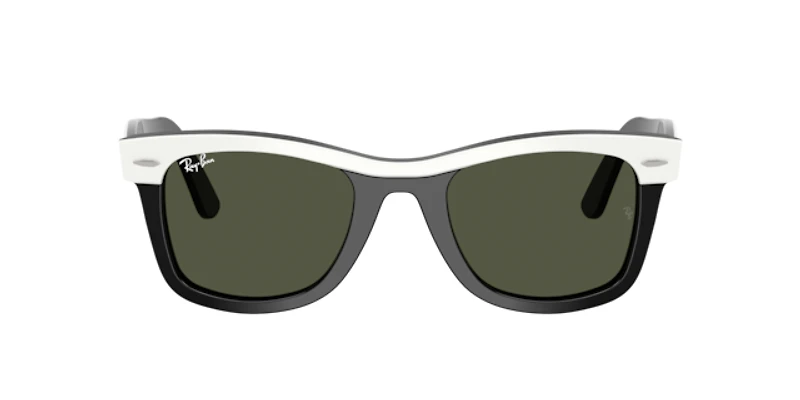 Ray-Ban Unisex White On Black