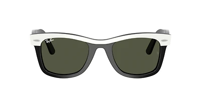Ray-Ban Unisex White On Black