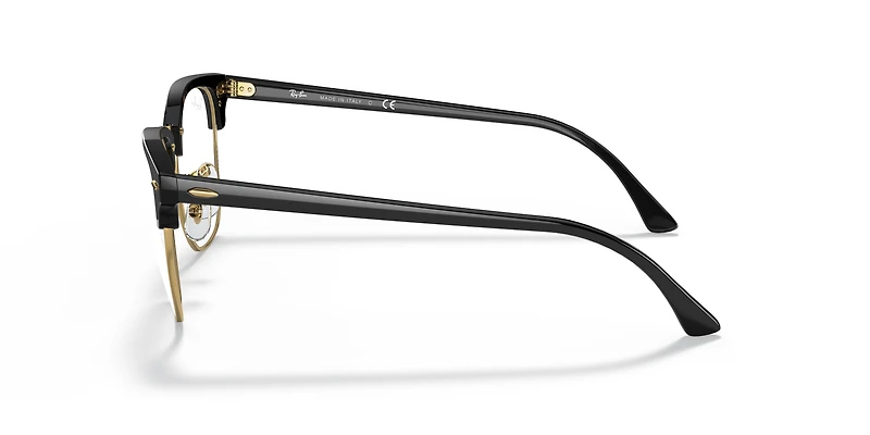 RB3016 Clubmaster Blue-Violet Light Clear