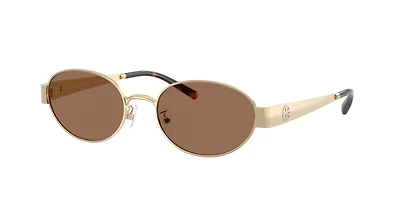 Tory Burch Woman Shiny Light Gold