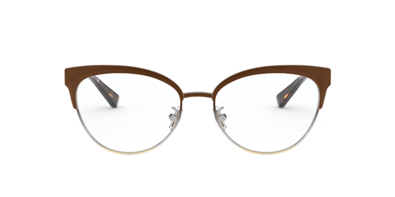 Coach Woman Brown Silver Gold Gradient
