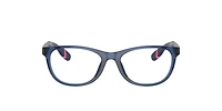 Polo Ralph Lauren Woman Shiny Transparent Dark Blue