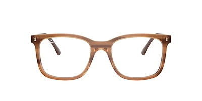 Ray-Ban Unisex Striped Brown