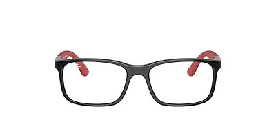 Ray-Ban Unisex Black On Red