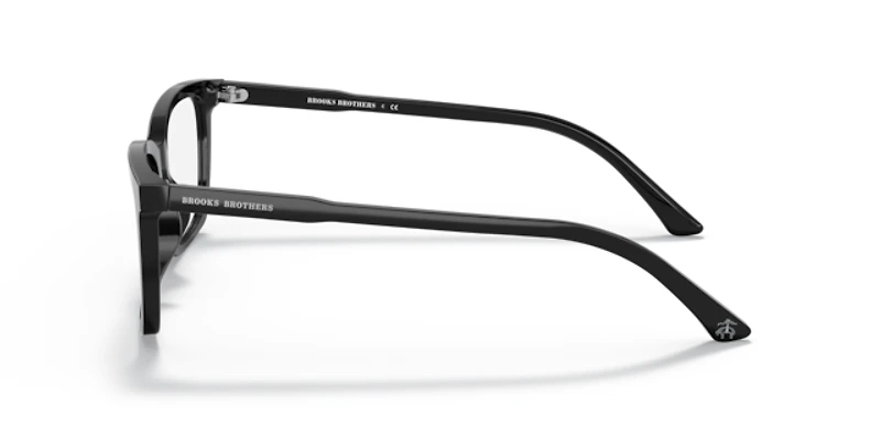 Brooks Brothers Man Shiny Solid Black