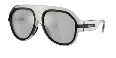 Moncler Unisex Matte Transparent Grey