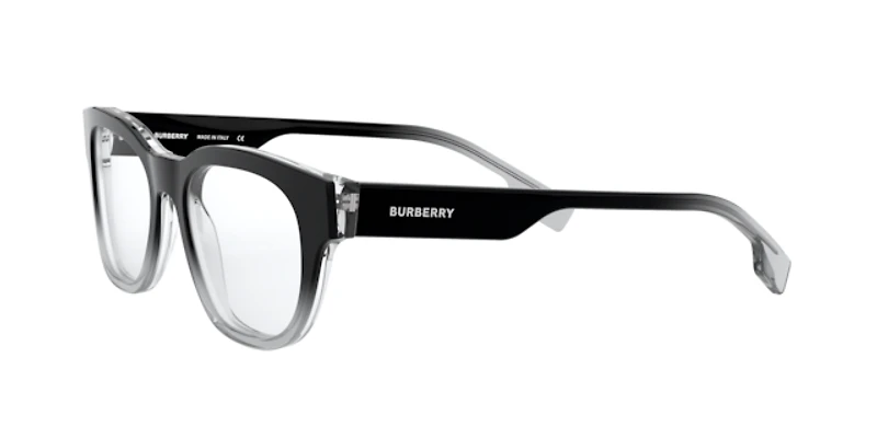 Burberry Man Black Gradient On Transparent