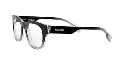 Burberry Man Black Gradient On Transparent