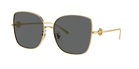 Tory Burch Woman Shiny Gold