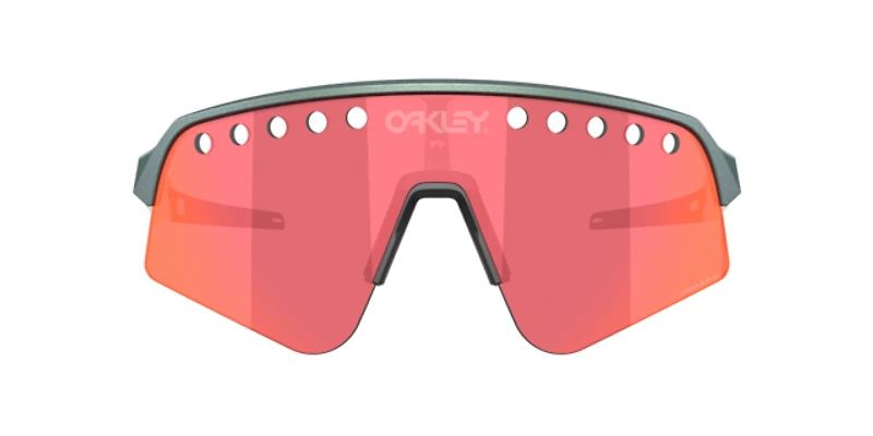 Oakley Man Matte Silver, Blue Colorshift