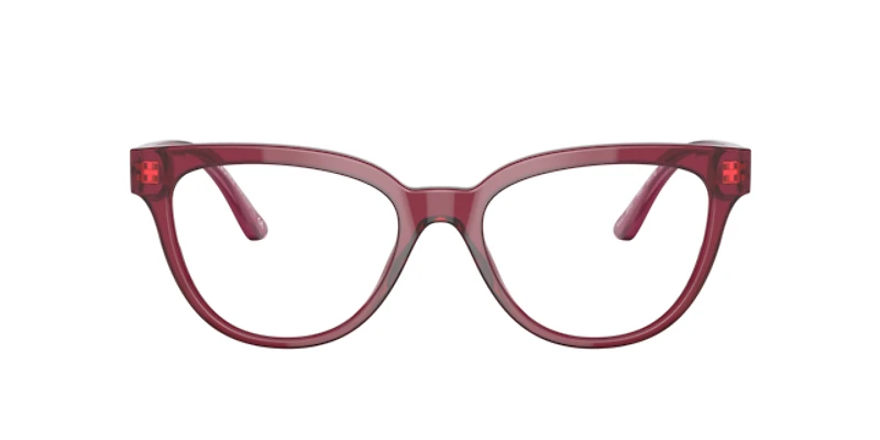 Versace Woman Transparent Red
