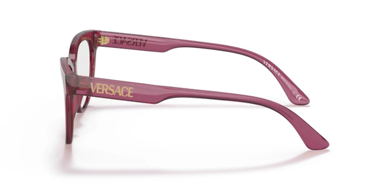 Versace Woman Transparent Red