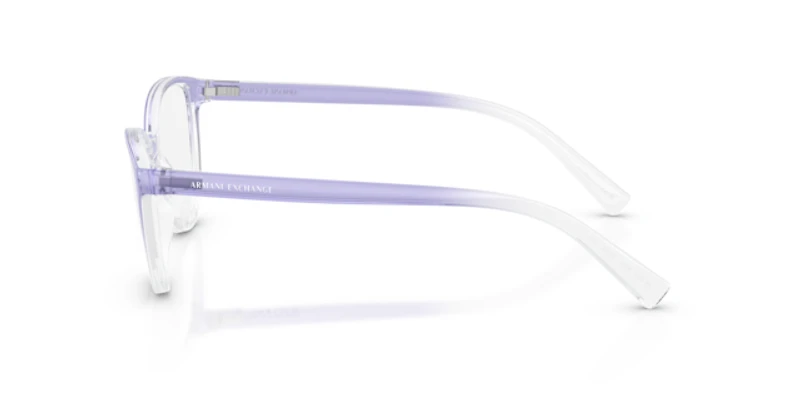 Armani Exchange Woman Shiny Lilac Gradient Crystal
