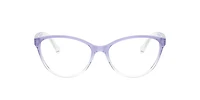 Armani Exchange Woman Shiny Lilac Gradient Crystal