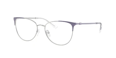Armani Exchange Woman Shiny Metallic Violet