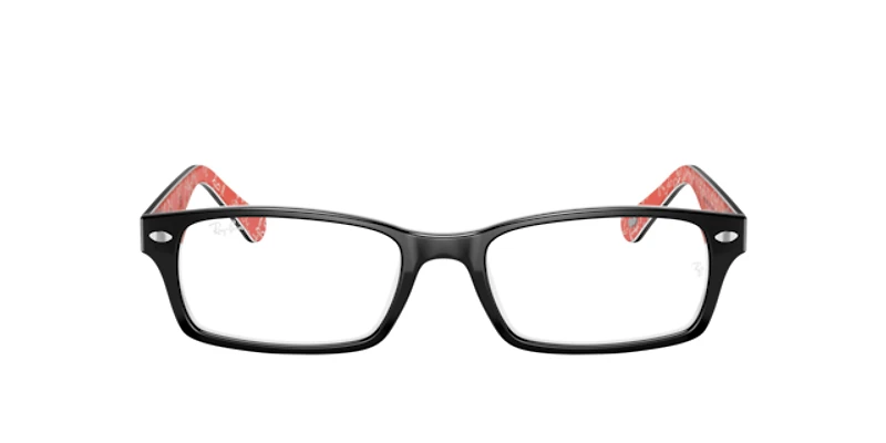 Ray-Ban Unisex Black On Red