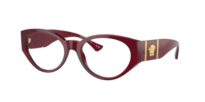 Versace Woman Bordeaux Transparent