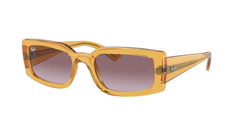 Ray-Ban Unisex Transparent Yellow