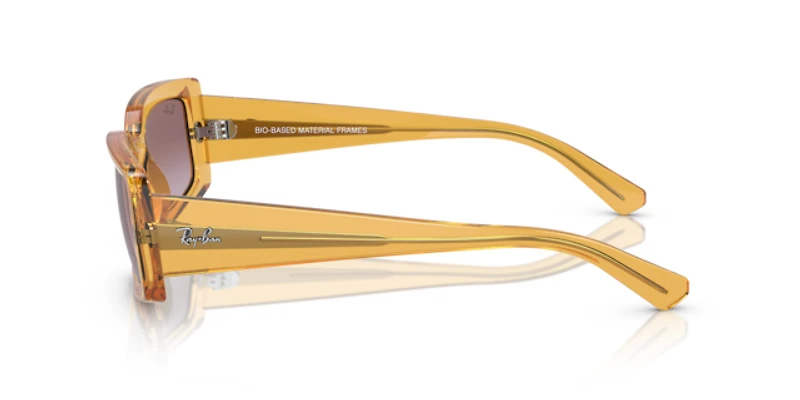 Ray-Ban Unisex Transparent Yellow