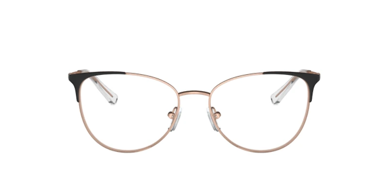 Armani Exchange Woman Matte Rose Gold And Black